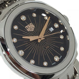 Buy Shop Tag Heuer Link Quartz Black Dial Silver Steel Strap Watch for Women - WBC131F.BA0649 USA Online