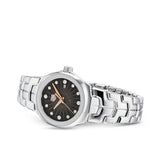 Buy Shop Tag Heuer Link Quartz Black Dial Silver Steel Strap Watch for Women - WBC131F.BA0649 USA Online