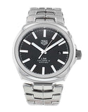 Buy Shop Tag Heuer Link Quartz Black Dial Silver Steel Strap Watch for Women - WBC2110.BA0603 USA Online