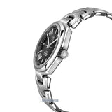 Buy Shop Tag Heuer Link Quartz Black Dial Silver Steel Strap Watch for Women - WBC2110.BA0603 USA Online