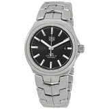Buy Shop Tag Heuer Link Quartz Black Dial Silver Steel Strap Watch for Women - WBC2110.BA0603 USA Online