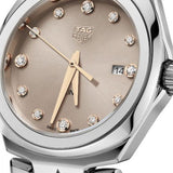 Buy Shop Tag Heuer Link Quartz Brown Dial Silver Steel Strap Watch for Women - WBC131E.BA0649 USA Online