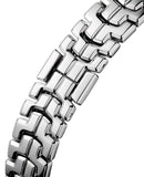 Buy Shop Tag Heuer Link Quartz Diamonds Black Dial Silver Steel Strap Watch for Men - WBC131G.BA0649 USA Online