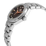 Buy Shop Tag Heuer Link Quartz Diamonds Black Dial Silver Steel Strap Watch for Men - WBC131G.BA0649 USA Online