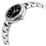 Buy Shop Tag Heuer Link Quartz Diamonds Black Dial Silver Steel Strap Watch for Women - WAT1410.BA0954 USA Online