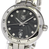 Buy Shop Tag Heuer Link Quartz Diamonds Black Dial Silver Steel Strap Watch for Women - WAT1410.BA0954 USA Online