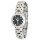 Buy Shop Tag Heuer Link Quartz Diamonds Black Dial Silver Steel Strap Watch for Women - WAT1410.BA0954 USA Online