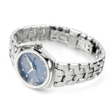Buy Shop Tag Heuer Link Quartz Diamonds Blue Mother of Pearl Dial Silver Steel Strap Watch for Women - WBC1313.BA0600 USA Online