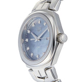Buy Shop Tag Heuer Link Quartz Diamonds Blue Mother of Pearl Dial Silver Steel Strap Watch for Women - WBC1313.BA0600 USA Online