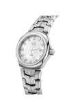 Buy Shop Tag Heuer Link Quartz Diamonds Mother of Pearl Dial Silver Steel Strap Watch for Women - WBC1312.BA0600 USA Online