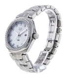 Buy Shop Tag Heuer Link Quartz Diamonds Mother of Pearl Dial Silver Steel Strap Watch for Women - WBC1316.BA0600 USA Online