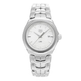 Buy Shop Tag Heuer Link Quartz Mother of Pearl Dial Silver Steel Strap Watch for Women - WBC1310.BA0600 USA Online