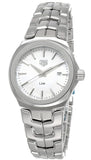 Buy Shop Tag Heuer Link Quartz Mother of Pearl Dial Silver Steel Strap Watch for Women - WBC1310.BA0600 USA Online