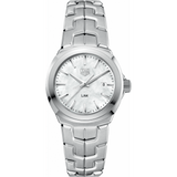 Buy Shop Tag Heuer Link Quartz Mother of Pearl Dial Silver Steel Strap Watch for Women - WBC1310.BA0600 USA Online