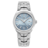 Buy Shop Tag Heuer Link Quartz Mother of Pearl Dial Silver Steel Strap Watch for Women - WBC1311.BA0600 USA Online