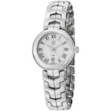 Buy Shop Tag Heuer Link Roman Numeral Silver Dial Silver Steel Strap Watch for Women - WAT1416.BA0954 USA Online