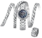 Buy Shop Tag Heuer Link Trilogy Cameron Diaz Diamonds Mother of Pearl Dial Silver Steel Strap Watch for Women - WAT1419.BA0954 USA Online