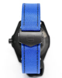 Buy Shop Tag Heuer Aquaracer Calibre 5 Automatic Titanium Blue Dial Blue Nylon Strap Watch for Gents - WAY208B.FC6382 USA Online