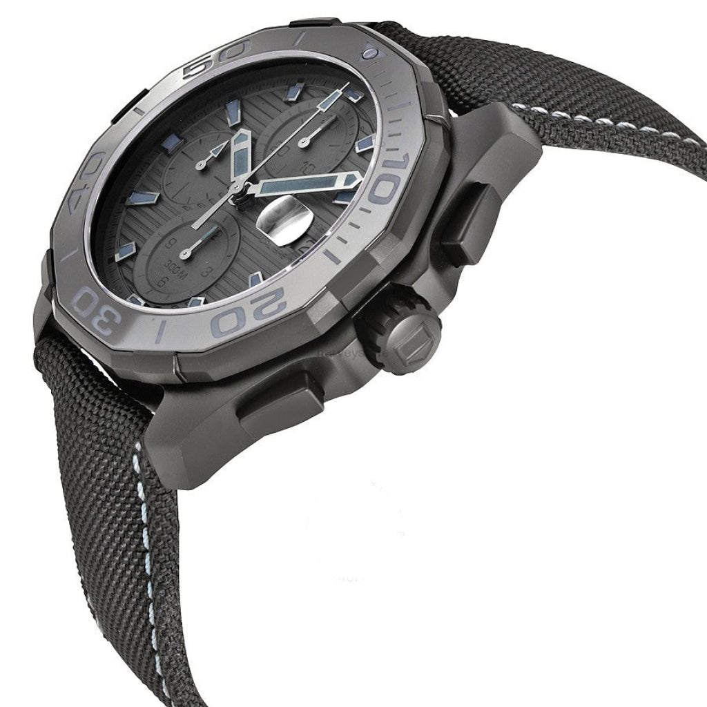 Buy Shop Tag Heuer Aquaracer Titanium Grey Dial Watch for Men - CAY218B.FC6370 USA Online