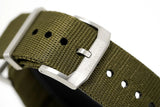 Buy Shop Tag Heuer Aquaracer Black Dial Khakhi Green NATO Strap Watch for Men - WAY101E.FC8222 USA Online
