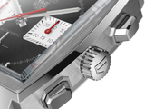 Buy Shop Tag Heuer Monaco Automatic Chronograph Black Dial Black Leather Strap Watch for Men - CBL2113.FC6177 USA Online