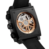 Buy Shop Tag Heuer Monaco Automatic Chronograph Black Dial Black Leather Strap Watch for Men - CBL2180.FC6497 USA Online