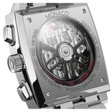 Buy Shop Tag Heuer Monaco Automatic Chronograph Black Dial Silver Steel Strap Watch for Men - CBL2113.BA0644 USA Online