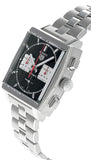 Buy Shop Tag Heuer Monaco Automatic Chronograph Black Dial Silver Steel Strap Watch for Men - CBL2113.BA0644 USA Online