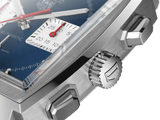 Buy Shop Tag Heuer Monaco Automatic Chronograph Blue Dial Silver Steel Strap Watch for Men - CBL2111.BA0644 USA Online