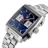 Buy Shop Tag Heuer Monaco Automatic Chronograph Blue Dial Silver Steel Strap Watch for Men - CBL2111.BA0644 USA Online