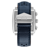 Tag Heuer Monaco Gulf Automatic Chronograph Blue Dial Blue Leather Strap Watch for Men - CBL2115.FC6494