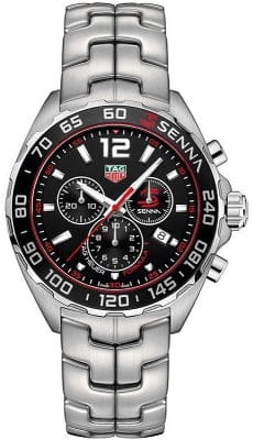 Buy Shop Tag Heuer Senna Black Dial Watch for Men - CAZ1015.BA0883 USA Online