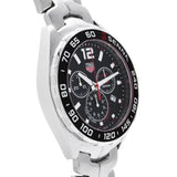 Buy Shop Tag Heuer Senna Chronograph Special Edition Black Dial Silver Steel Strap Watch for Men - CAZ1015.BA0883 USA Online