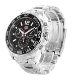 Buy Shop Tag Heuer Senna Chronograph Special Edition Black Dial Silver Steel Strap Watch for Men - CAZ1015.BA0883 USA Online