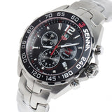 Buy Shop Tag Heuer Senna Chronograph Special Edition Black Dial Silver Steel Strap Watch for Men - CAZ1015.BA0883 USA Online
