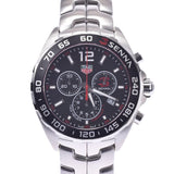 Buy Shop Tag Heuer Senna Chronograph Special Edition Black Dial Silver Steel Strap Watch for Men - CAZ1015.BA0883 USA Online