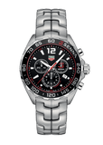 Buy Shop Tag Heuer Senna Chronograph Special Edition Black Dial Silver Steel Strap Watch for Men - CAZ1015.BA0883 USA Online