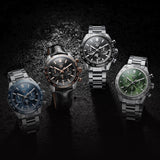 Buy Shop Tag Heuer Carrera Automatic Chronograph Black Dial Silver Steel Strap Watch for Men - CBN2A1B.BA0643 USA Online
