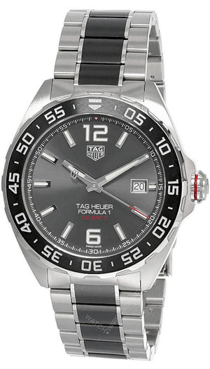 Buy Shop Tag Heuer Formula 1 Anthracite Dial Watch for Men - WAZ2011.BA0843 USA Online