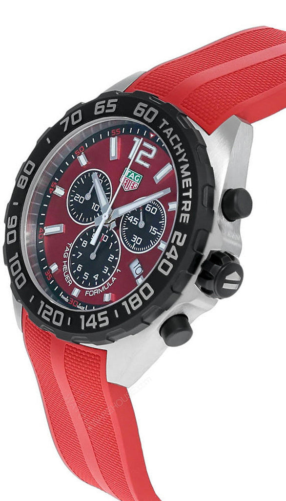 Buy Shop Tag Heuer Formula 1 Red Dial Watch for Men - CAZ101AN.FT8055 USA Online