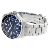 Buy Shop Tag Heuer Aquaracer GMT Calibre 6 Automatic Blue Dial Silver Steel Strap Watch for Men - WAY201T.BA0927 USA Online