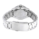 Tag Heuer Aquaracer Diamonds Mother of Pearl White Dial Silver Steel Strap Watch for Women - WBD131C.BA0748