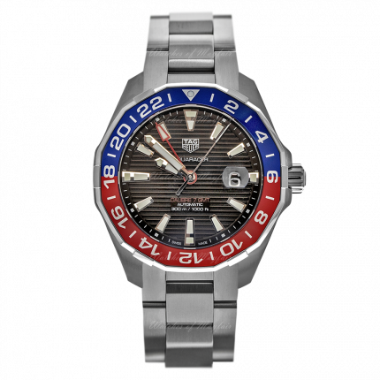 Buy Shop Tag Heuer Aquaracer Pepsi Black Dial Watch for Men - WAY201F.BA0927 USA Online