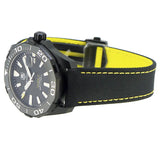 Buy Shop Tag Heuer Aquaracer Calibre 5 Automatic Black Dial Black Nylon Strap Watch for Men - WAY218A.FC6362 USA Online