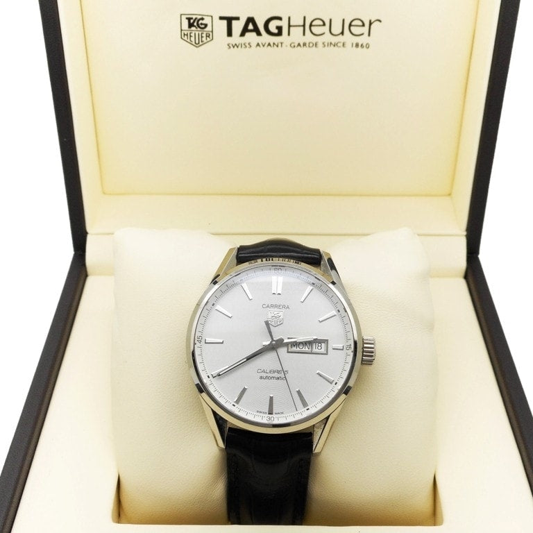 Tag Heuer Carrera White Dial Watch for Men - WAR201B.FC6291