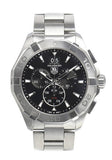 Buy Shop Tag Heuer Aquaracer Chronograph Black Dial Silver Steel Strap Watch for Men - CAY1110.BA0927 USA Online