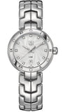 Buy Shop Tag Heuer Link Diamonds Silver Dial Silver Steel Strap Watch for Women - WAT1413.BA0954 USA Online