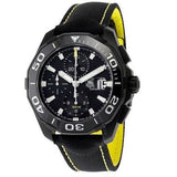 Buy Shop Tag Heuer Aquaracer PVD Black Dial Watch for Men - CAY218A.FC6361 USA Online
