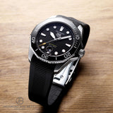 Buy Shop Tag Heuer Aquaracer Professional 300 Automatic Black Dial Black Rubber Strap Watch for Men - WBP201A.FT6197 USA Online