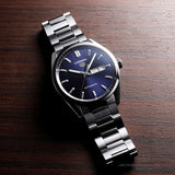 Buy Shop Tag Heuer Carrera Day Date Blue Dial Silver Steel Strap Watch for Women - WBN2012.BA0640 USA Online